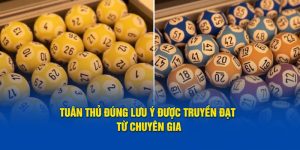 Tuân thủ đúng lưu ý được truyền đạt từ chuyên gia